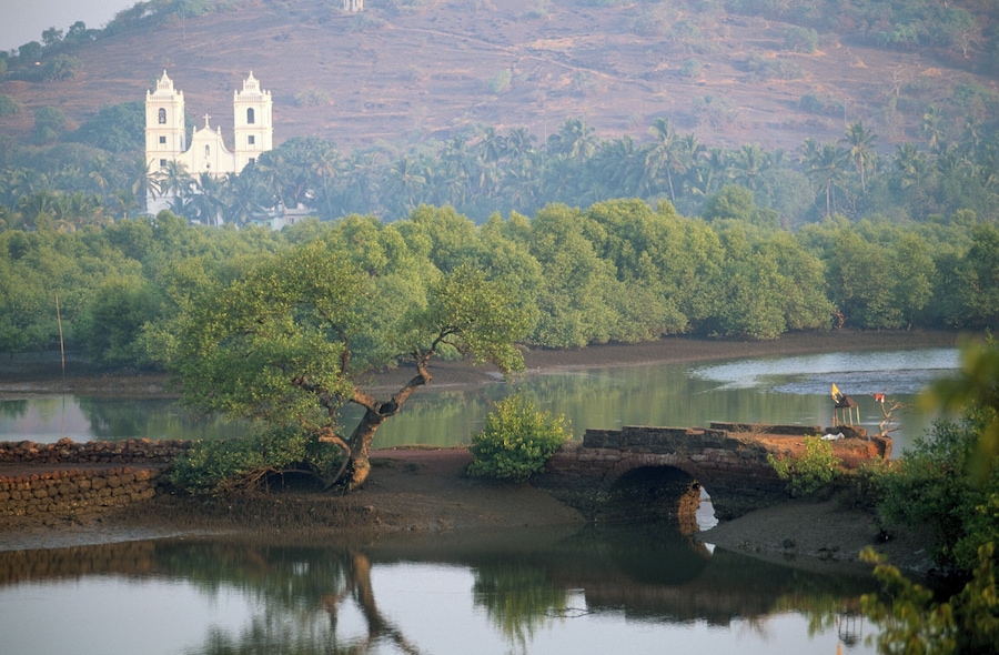 India, Goa, Candolim, Our Lady of Hope Church