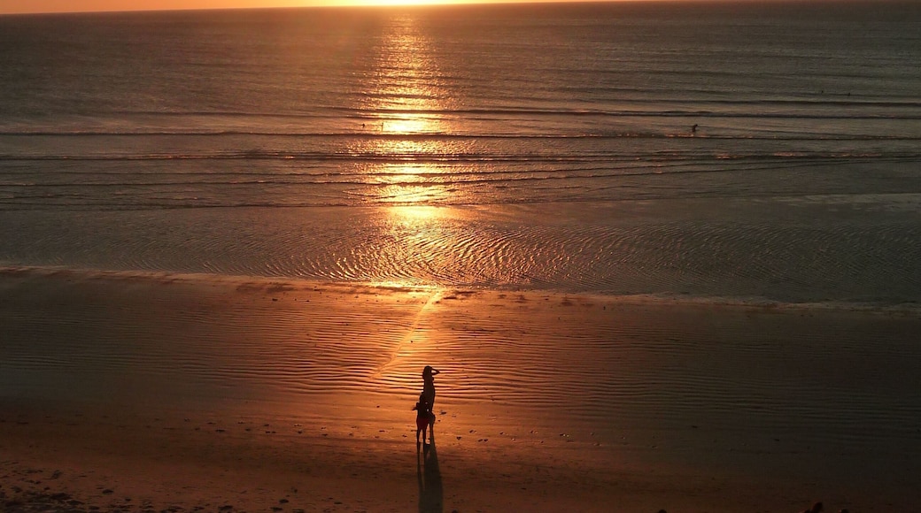 Duna de la puesta del sol