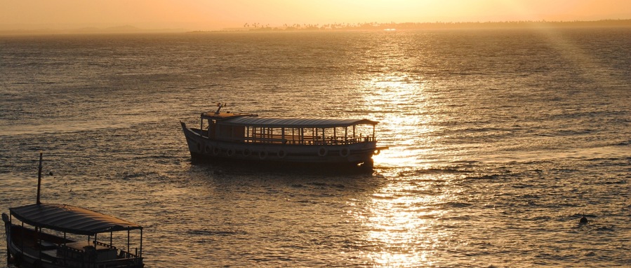 In the National Park of Jericocoara the tides are so big that the boats get stuck or floating depend the time of the day #LifeAtExpedia