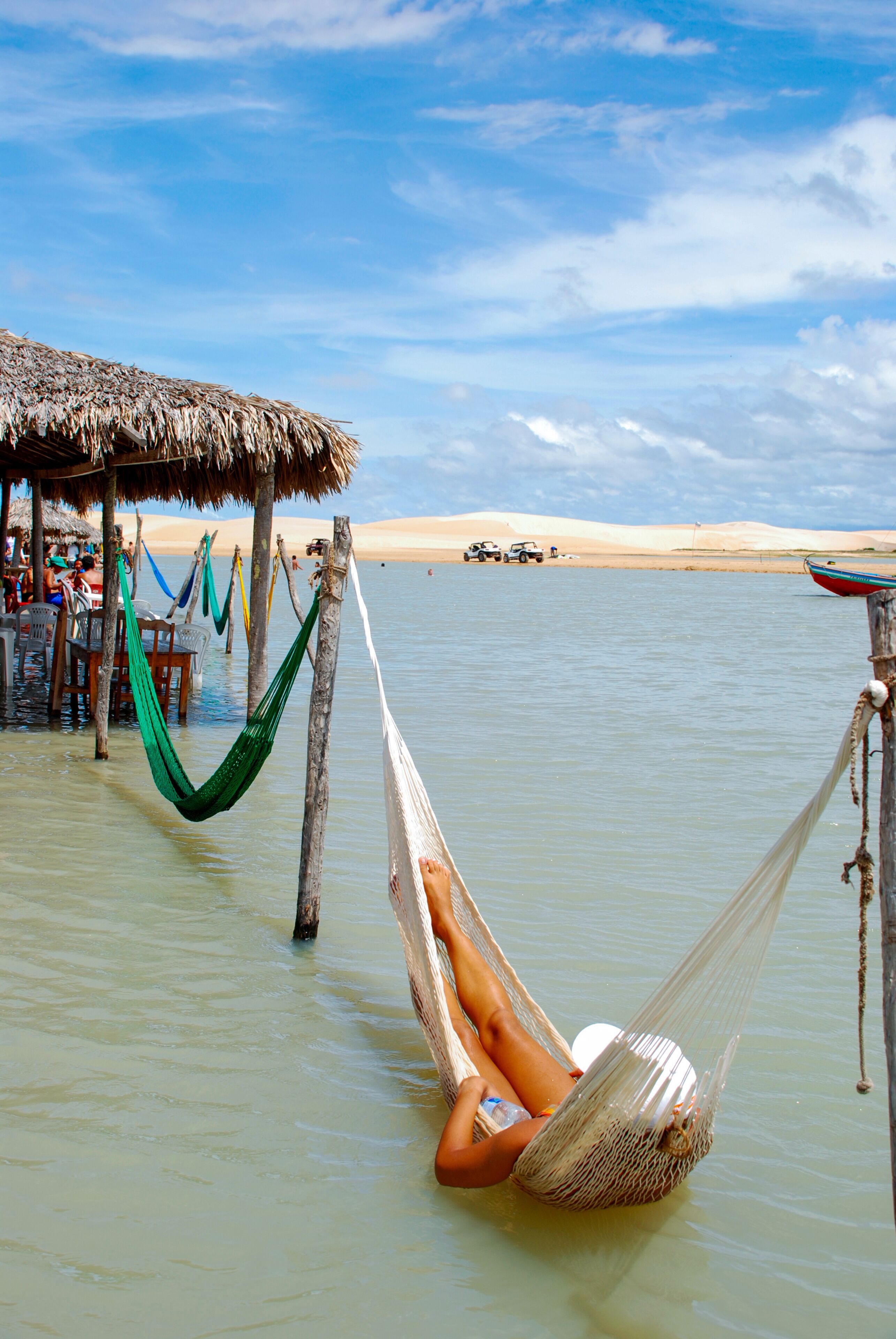 Jericoacoara is a virgin beach hidden behind the dunes of the west coast of Jijoca de Jericoacoara, Ceará, Brazil