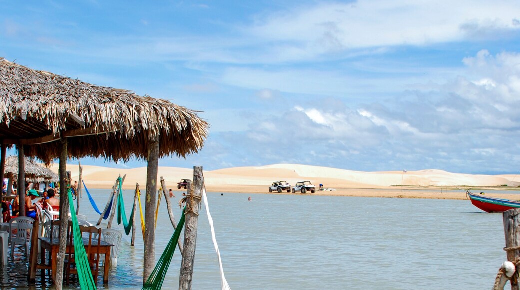 Jericoacoara is a virgin beach hidden behind the dunes of the west coast of Jijoca de Jericoacoara, Ceará, Brazil
