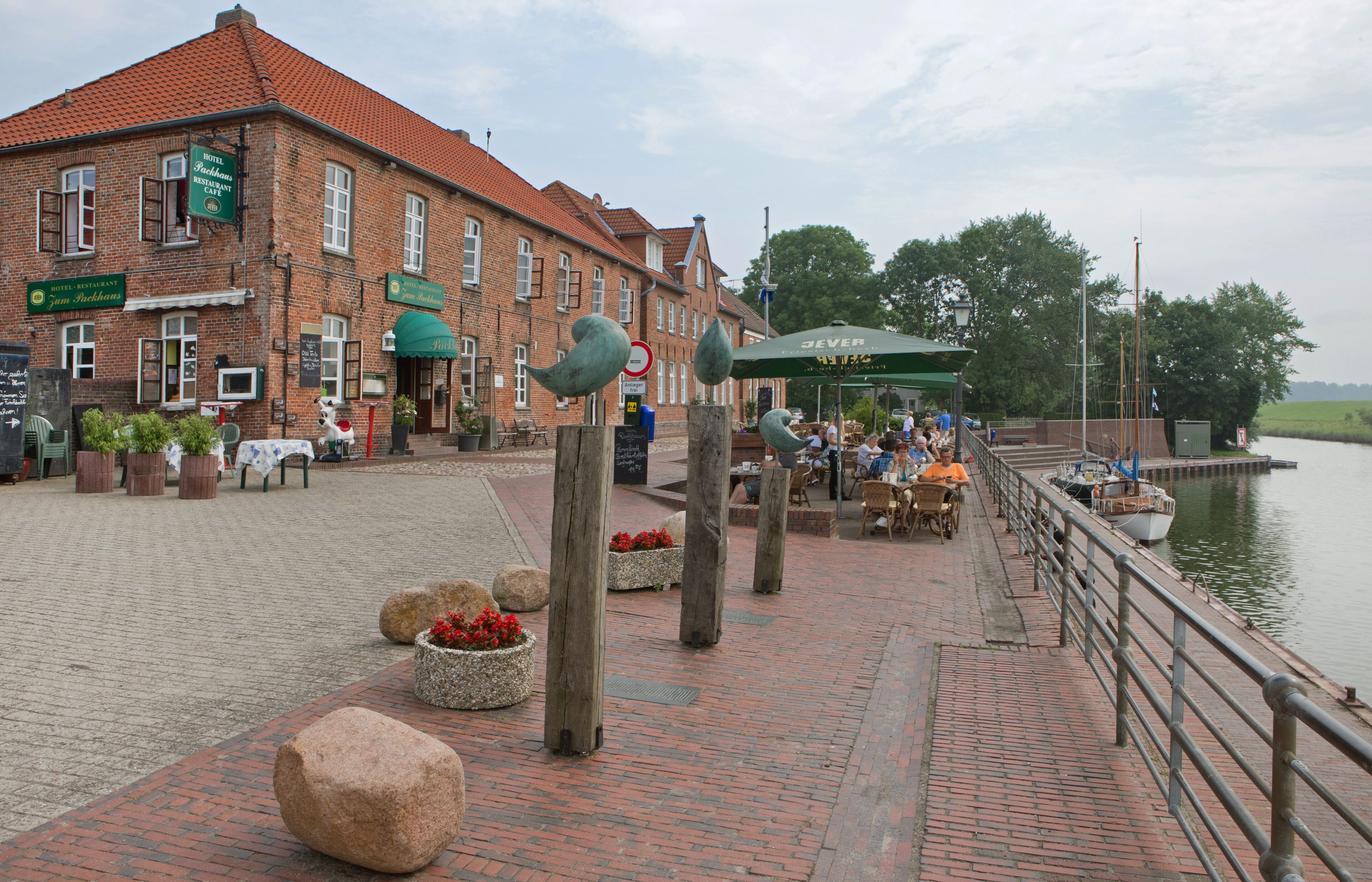Wangerland Germany. Harbour Hooksiel. Lower Saxony