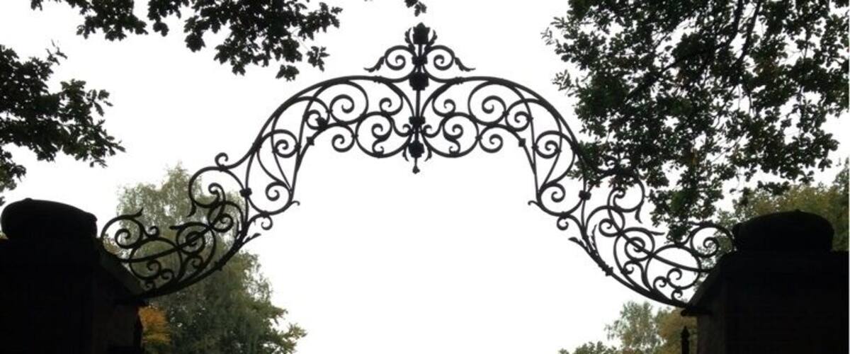 Entrance of the dunoplateau in Doorwerth.