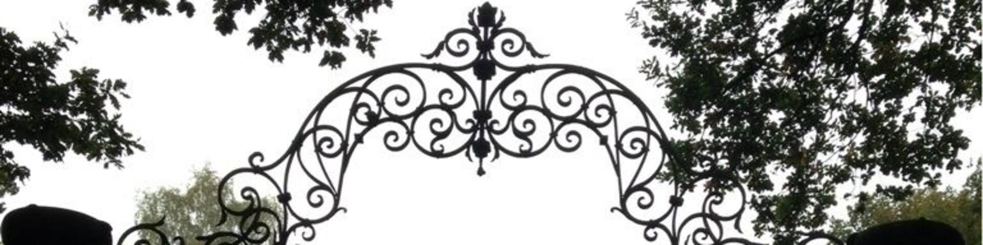 Entrance of the dunoplateau in Doorwerth.