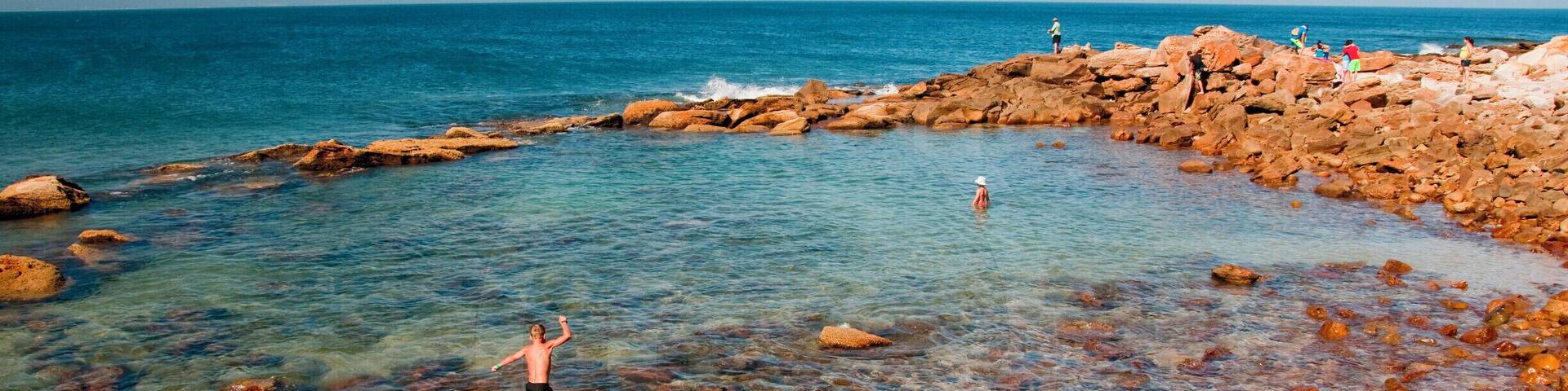 A hideout at Western Cape Region. The sea, the games, the water, the waves. We saw seals. We saw children playing happily. A beautiful sight to catch at Mossel Bay. Seafood Galore, Water Sports..you gotta go if you are into all these.