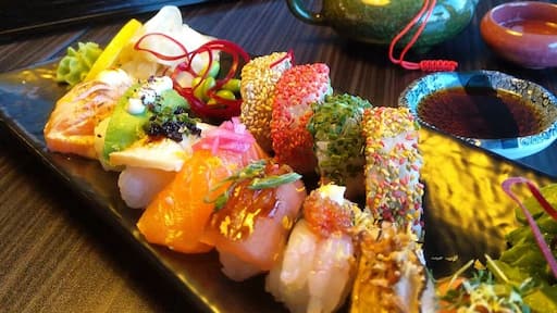 Fantastic sushi ❤️🍣🍶