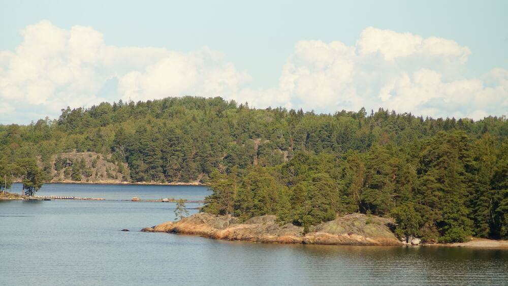 Ausfahrt von Stockholm aus durch den SchÀrengarten
