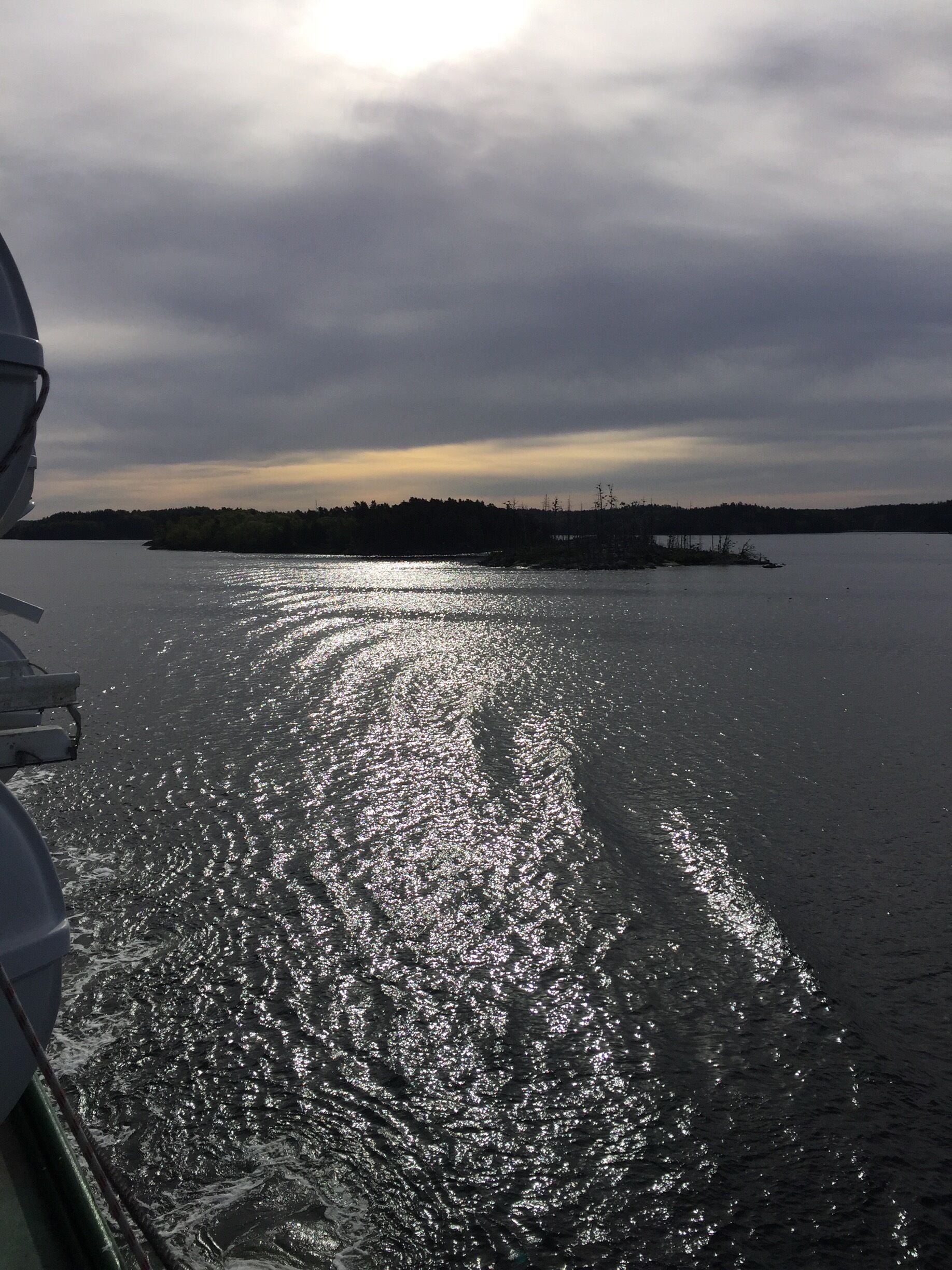 The Tallink overnight cruise from Tallinn to Stockholm is a fine way to get a cruise experience with all the glamour, e.g. lavish dinners, duty free shopping, cabarets and shows, etc. There are no ports of call, just a straight trip on a large, comfortable ship.