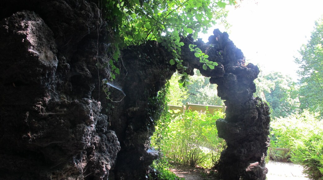Trpasličí hrádek (Gnome Castle) - artificial ruins of castle in Ústí nad Labem Zoo.