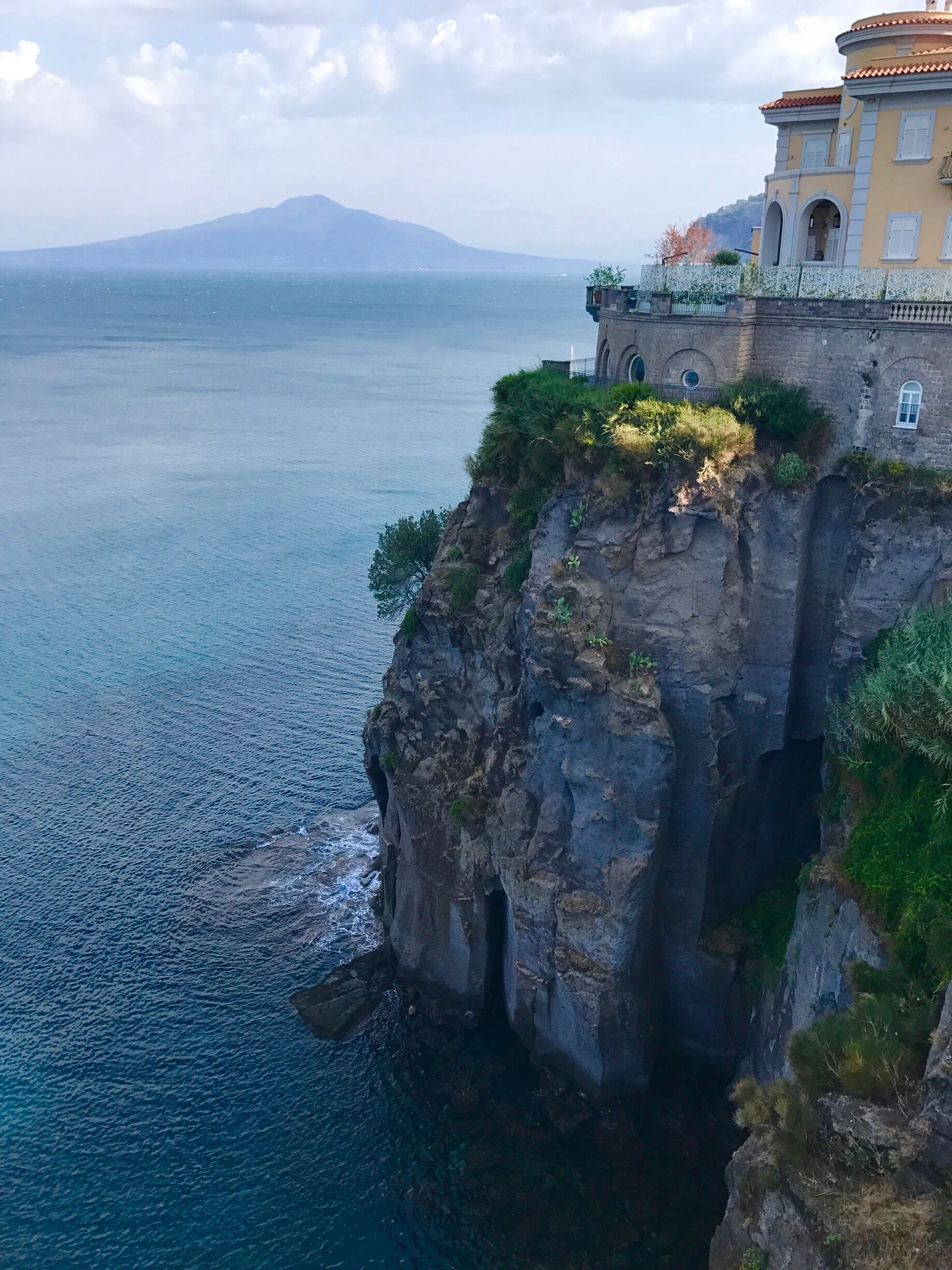 Mount Vesuvius from Sant Agnello 