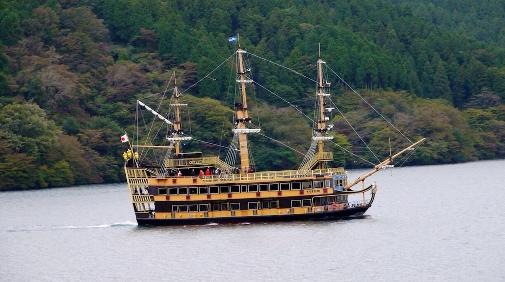 Nice ship on the lake