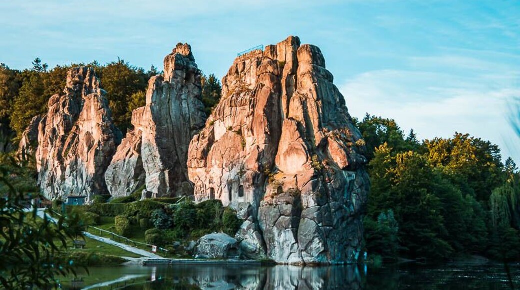 One of the most famous natural and cultural monuments in Germany in the beautiful morning light
#germany #landscape
