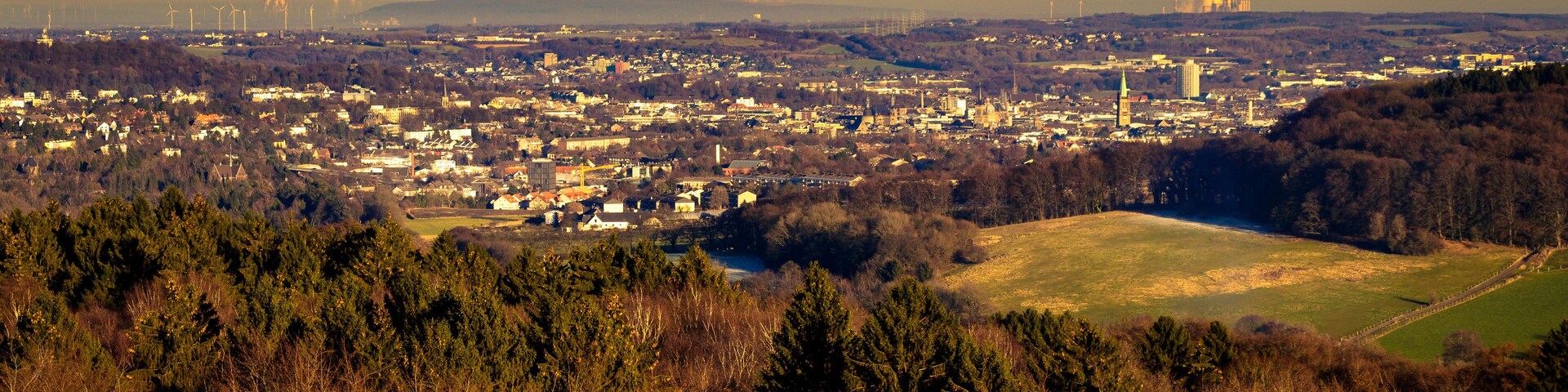 From the beautiful hills of Holland, Belgium and Germany you can get a good view on the very ugly power plant Weisweiler which is often generating a lot of smoke and makes the air dirty.