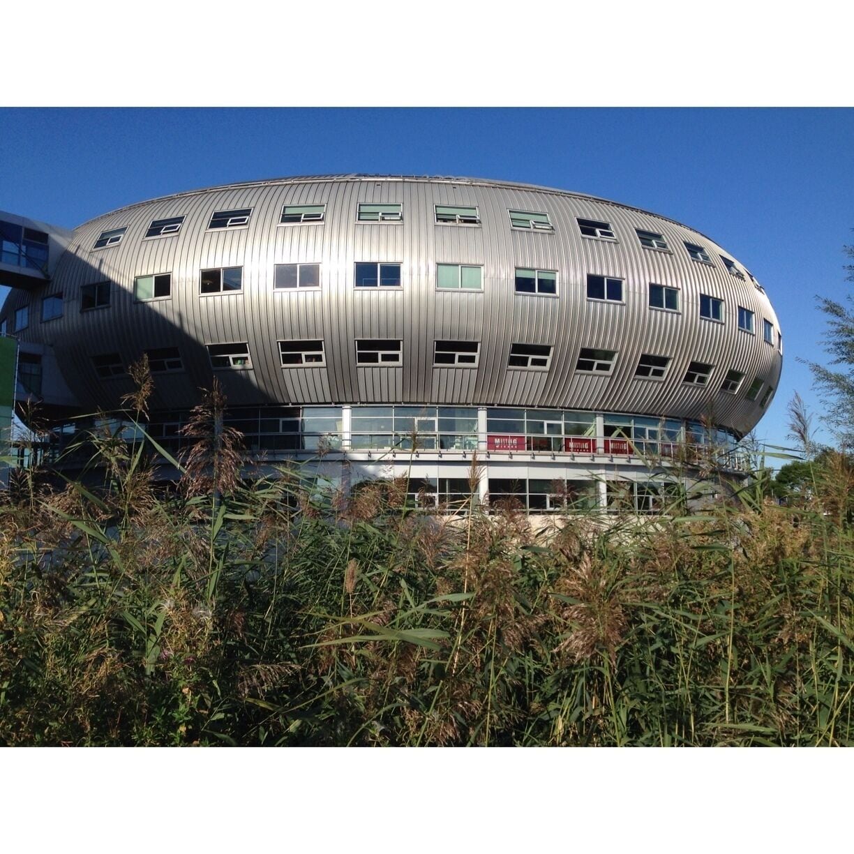 Mushroom architecture makes the concept of a cubic building seem prepostourous http://www.brandboxx.eu/brandboxx/en/home.htm