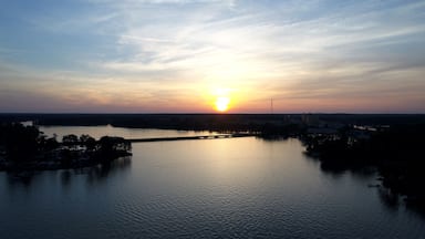 Lake Sinclair Aerial Views, Georgia
