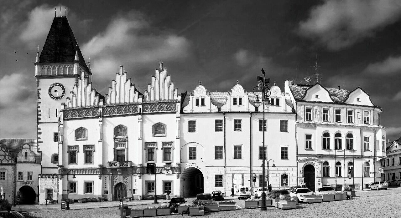 February 2016

Tábor, Czech republic 

The old gothic council house (the tower and building on the left) from 16th century in the main Žižka's square of town Tábor. 

The town was founded in 1420 by the most radical wing of Hussites, which became known as Taborites and it was an icon of egalitarian peasant commune for some 30 years. The name may come from the biblical Tabor hill and in Czech it means also a camp or military encampement. 

The town today has population of ca. 50 thousand and it is a nice quiet place ca. 1 hour by car or train south of Prague 
