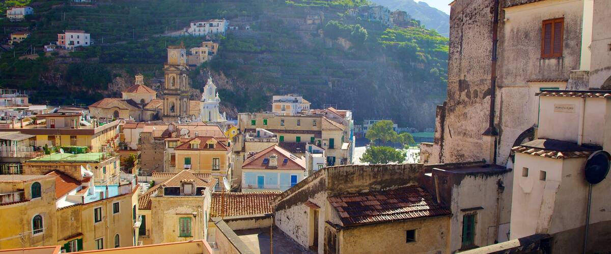 Minori showing heritage architecture