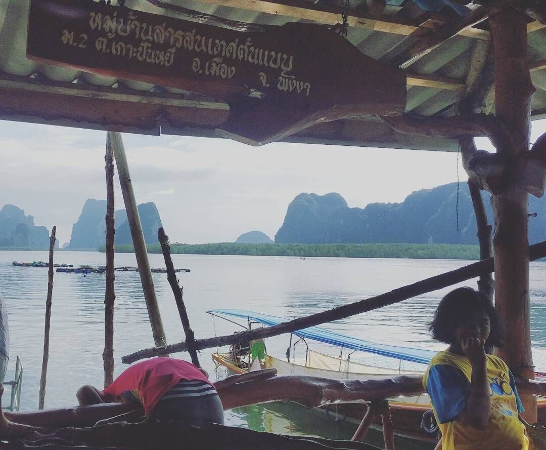 Floating village at Phang Nga Bay