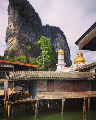 Floating village at Phang Nga Bay
