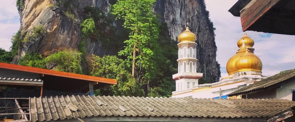 Floating village at Phang Nga Bay