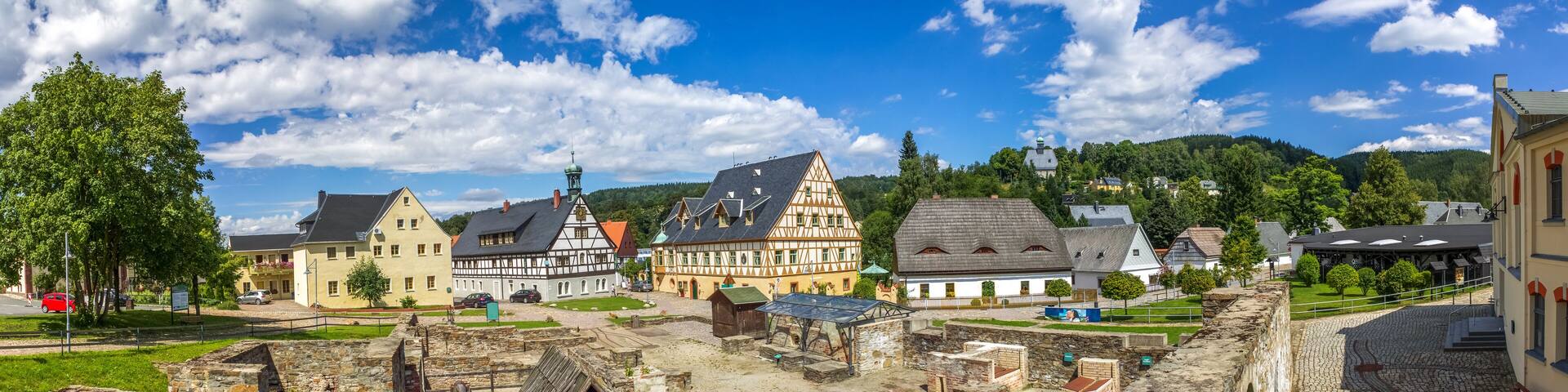 Saigerhütte Grünthal, Komplex, Haus des Anrichtete, Lange Hütte