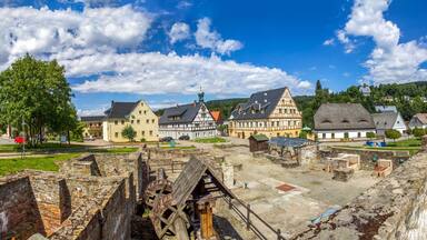 Saigerhütte Grünthal, Komplex, Haus des Anrichtete, Lange Hütte