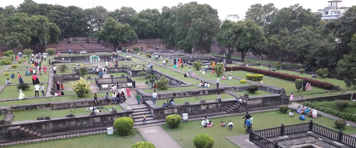The Iconic Shaniwarwada - the abode of the Peshwas of the Maratha Empire until their defeat at the hands of British East India Company after the Third Anglo-Maratha War.
The fort itself was largely destroyed in 1828 by an unexplained fire, but the surviving structures are now maintained as a tourist site