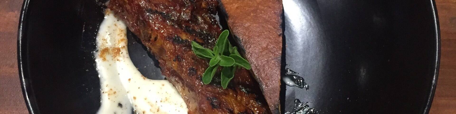 #FoodieFinds
Soul satisfying pork ribs with cornbread