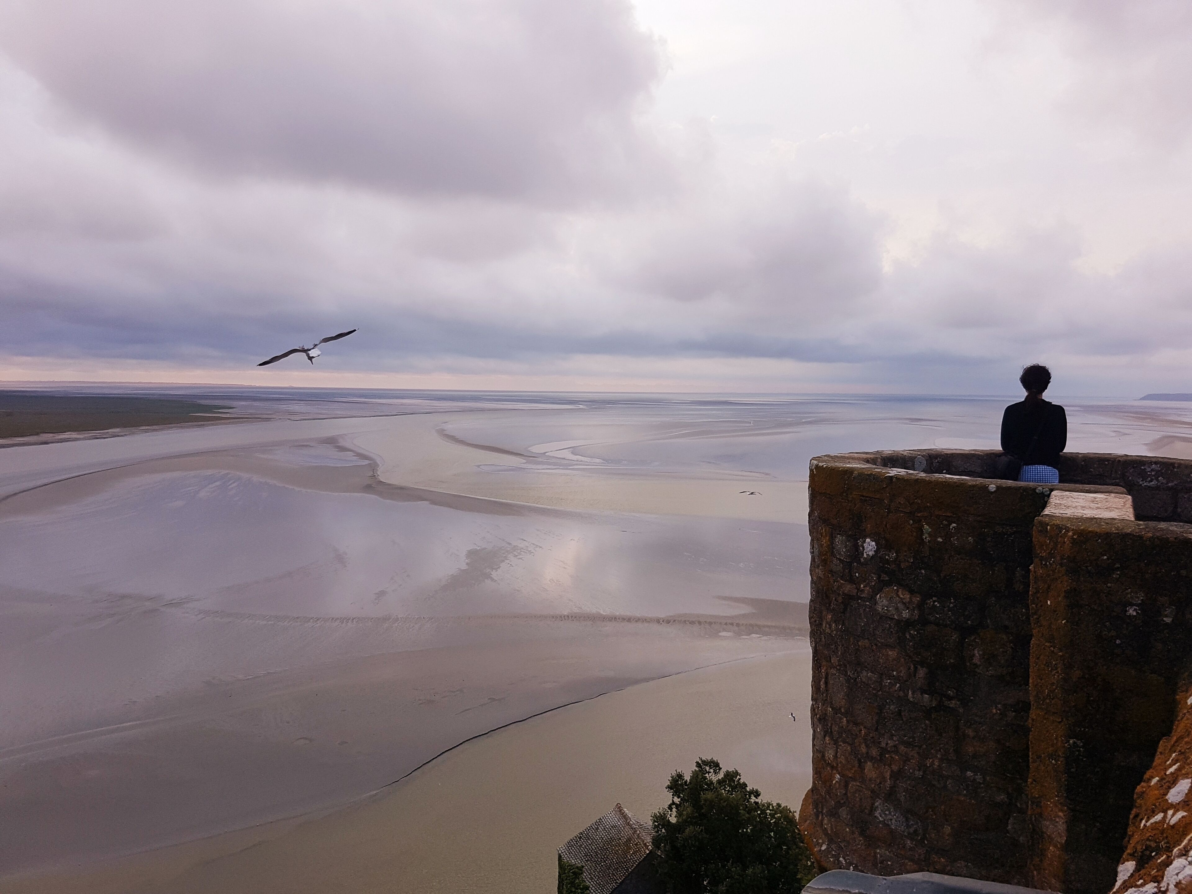 View from the front of the Abby