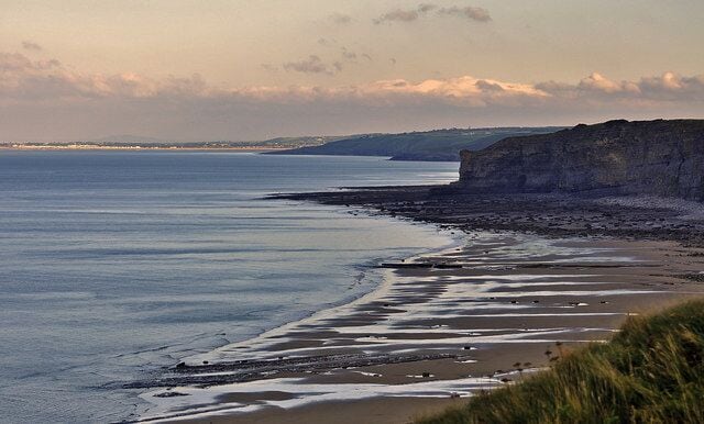 Coast view to Porthcawl - Nash Point