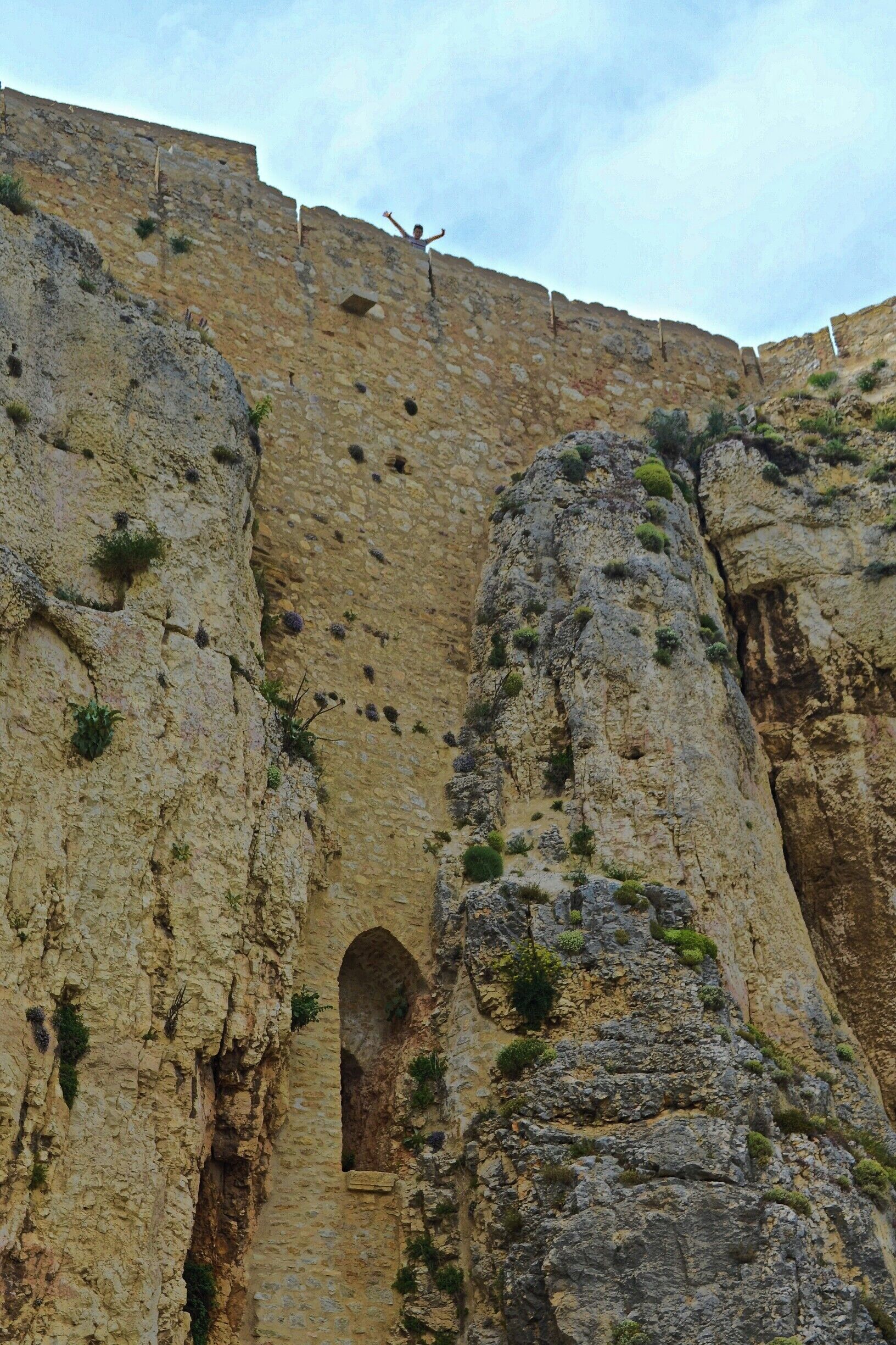 This castle was built on the highest point in Morella. We were staying in Peniscola and drove up to this quaint Spanish town. 