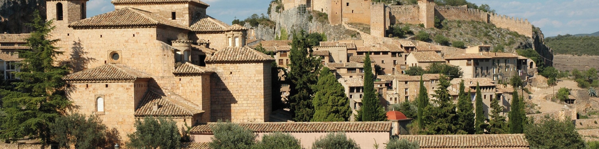 It is a nice village placed in the Somontano region, close to the Pyrenees mountains.