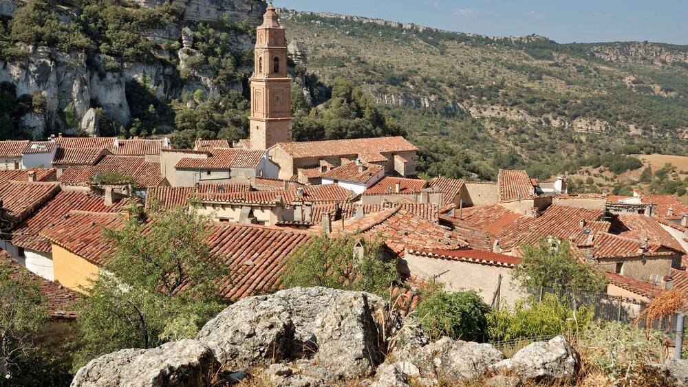 Village view Chiva de Morella, Castellon - Spain