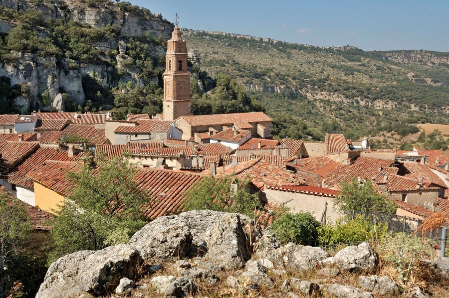 Village view Chiva de Morella, Castellon - Spain