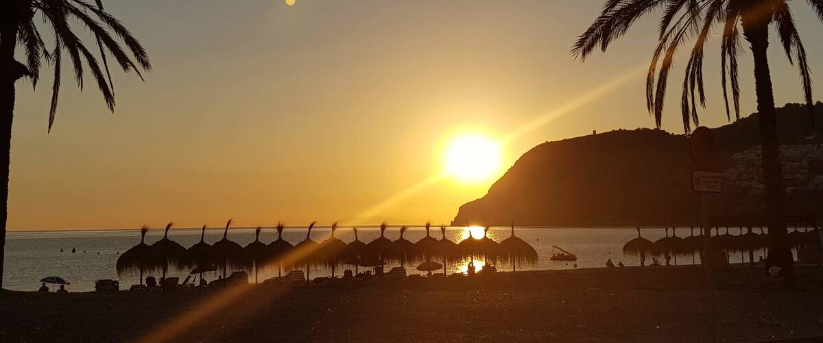 La Herradura beach in Andalucia Spain where I go every year #LifeAtExpedia