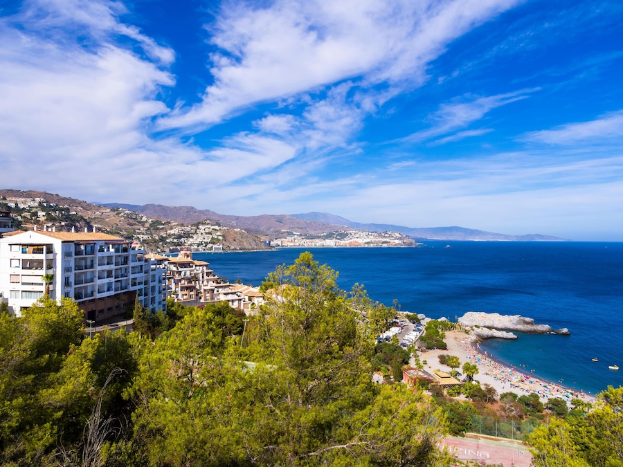 FCHFGH Spain Andalusia Grenada Costa de Tropical View of La Herradura