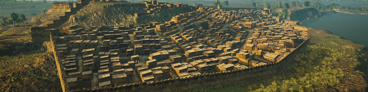 Vista aèria del conjunt del Puig de Sant Andreu.