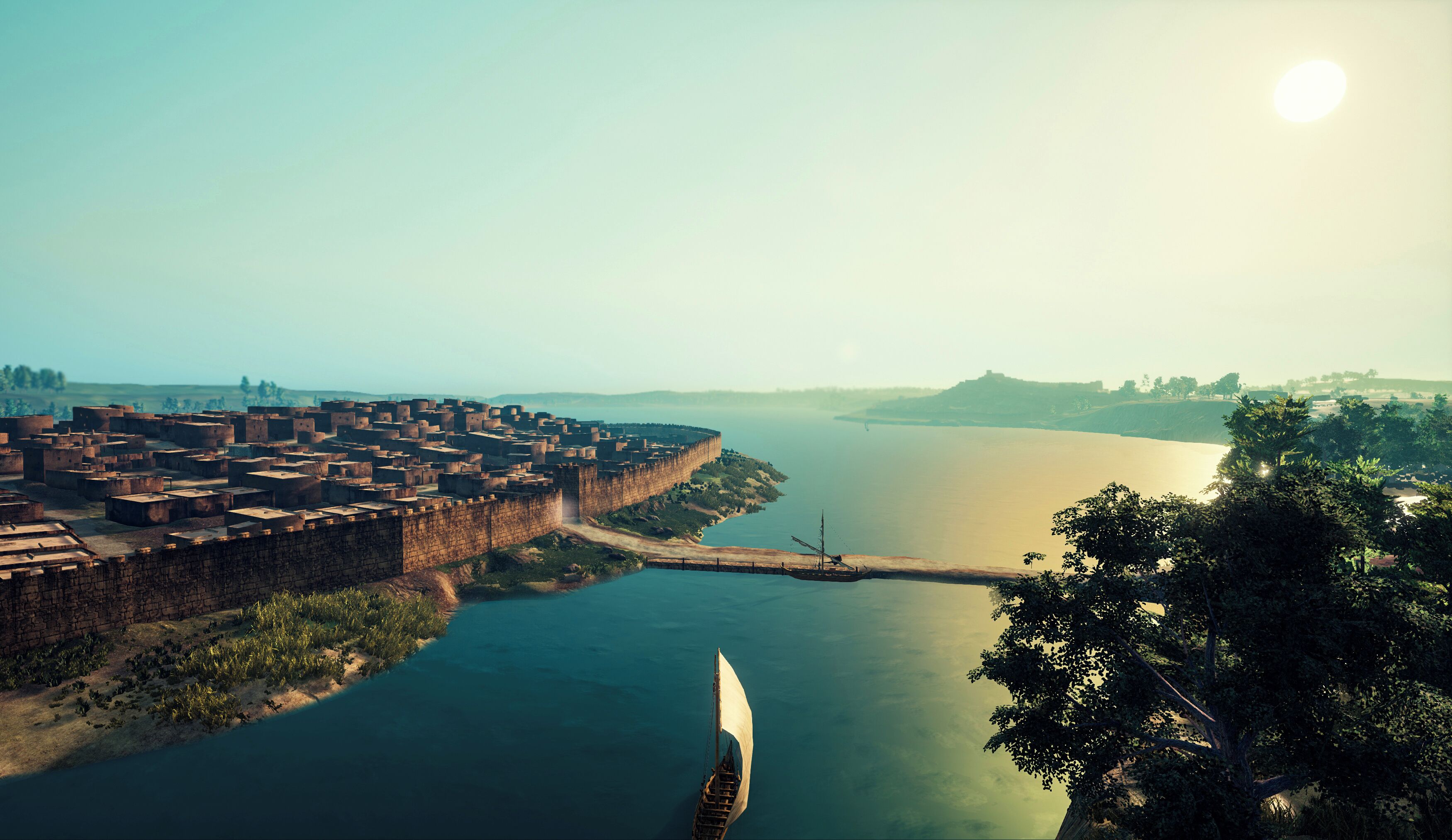 L’estany d’Ullastret i l’Illa d’en Reixac a l’esquerra.