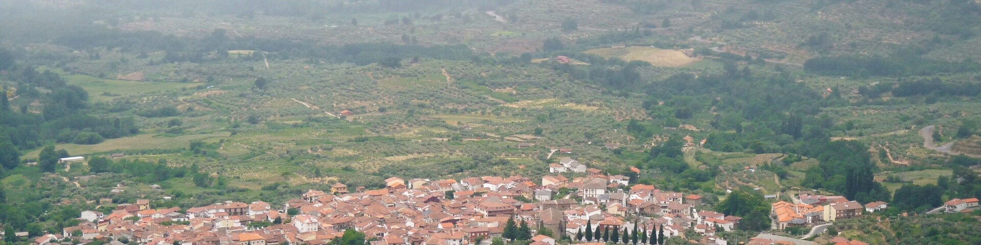 View of San Esteban del Valle, Ávila, Spain.