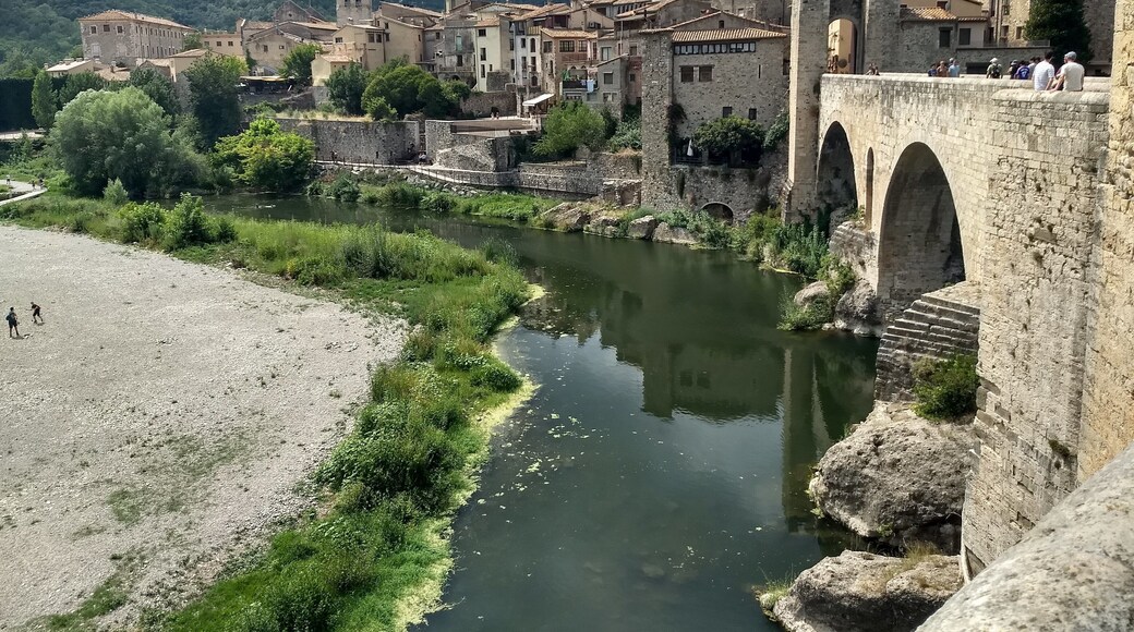Beautiful medieval town Besalu but very touristic.