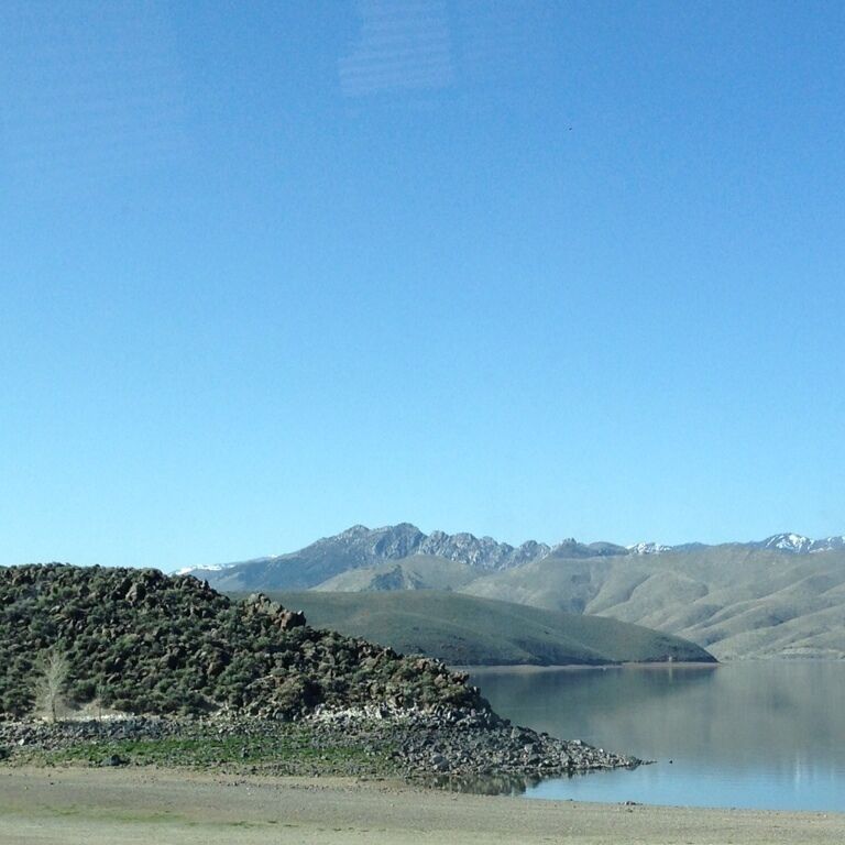 Douglas County campground at Topaz Lake. 