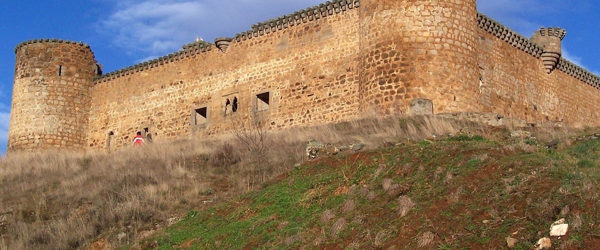 Castillo de El Barco de รvila, provincia de รvila (Espaรฑa)
