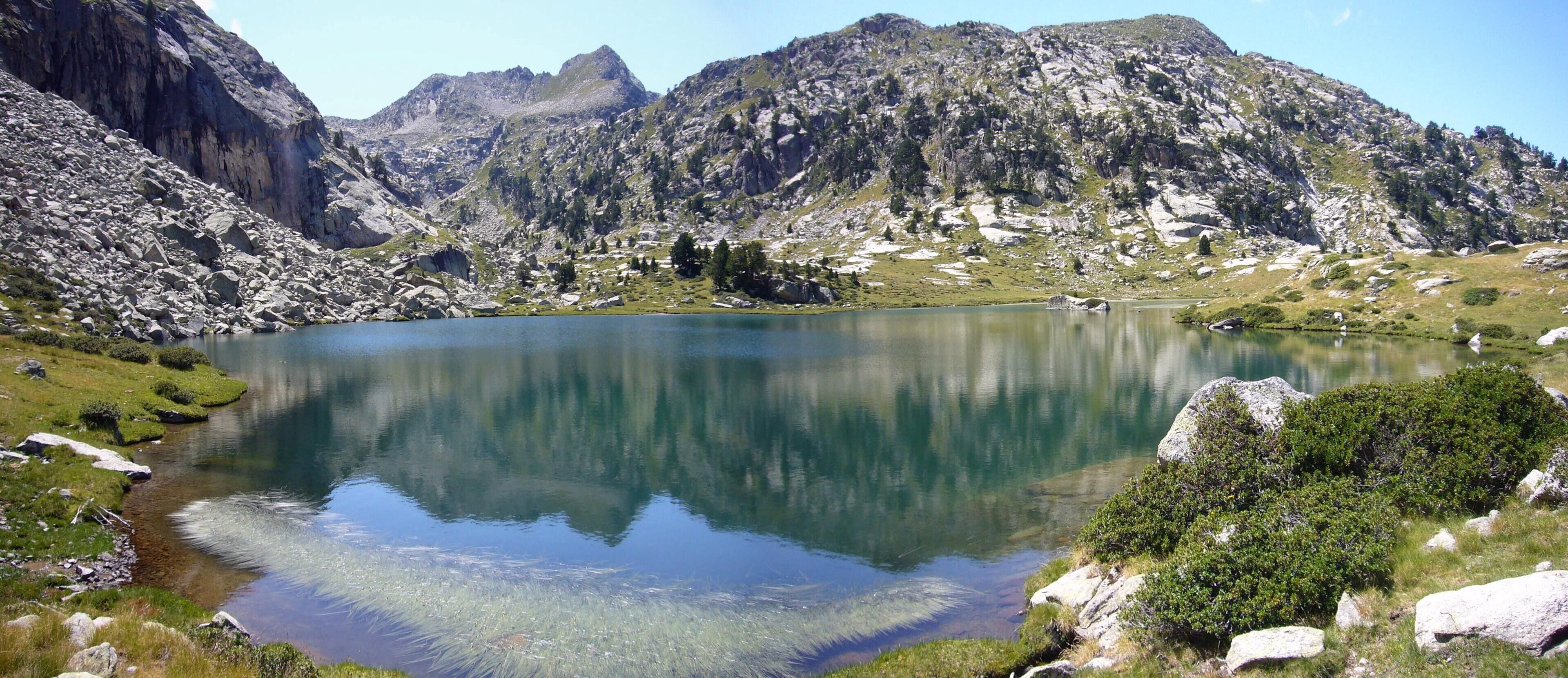 Estany de la Coma d'Amitges; la Vall de Boí, Alta Ribagorça, Catalunya