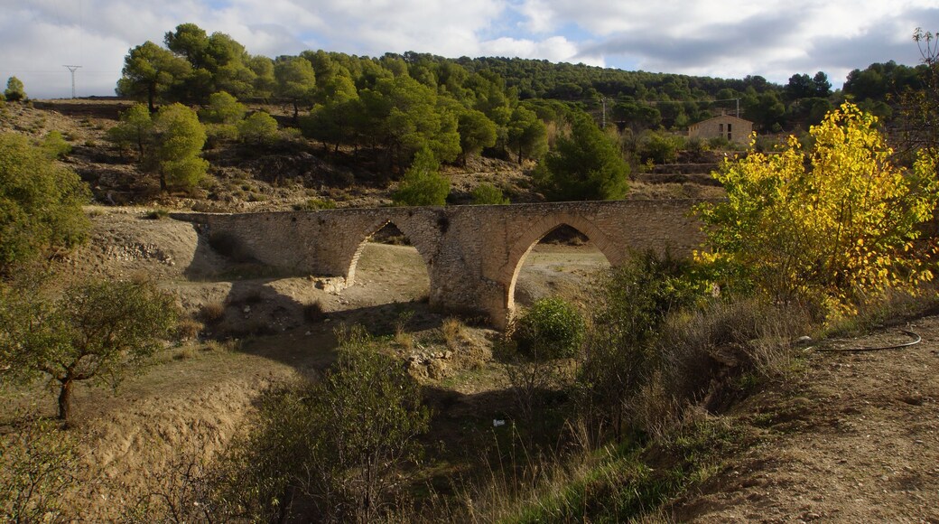 Biar, Valencian Country: Aqueduct, western side