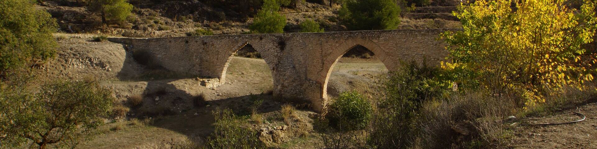 Biar, Valencian Country: Aqueduct, western side