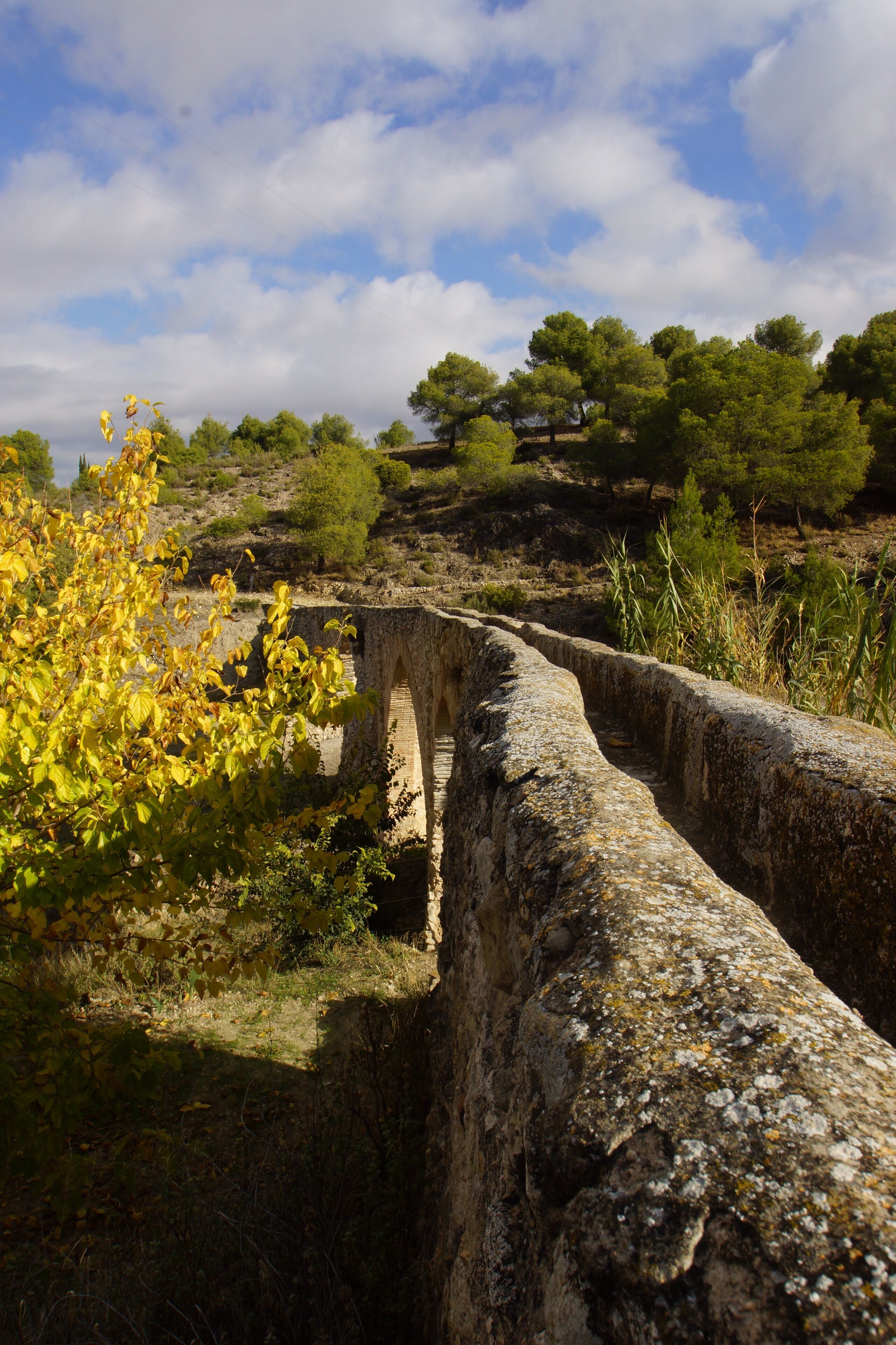 Biar, Valencian Country: Aqueduct, from the upper side