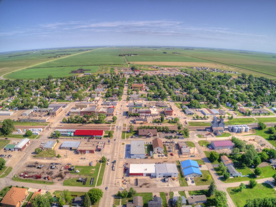 Mapleton is a Small North Dakota town by Fargo on I-94