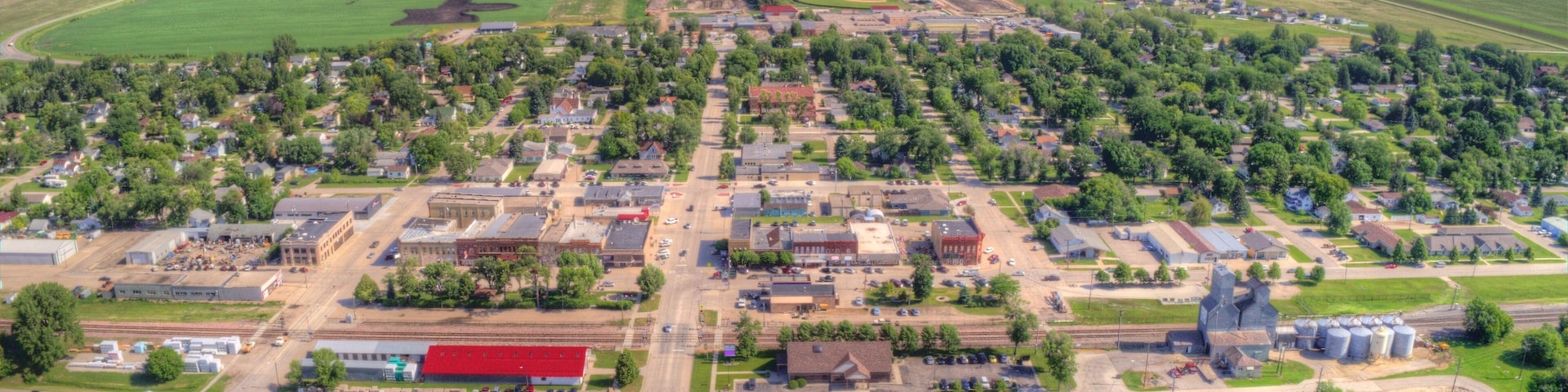 Mapleton is a Small North Dakota town by Fargo on I-94
