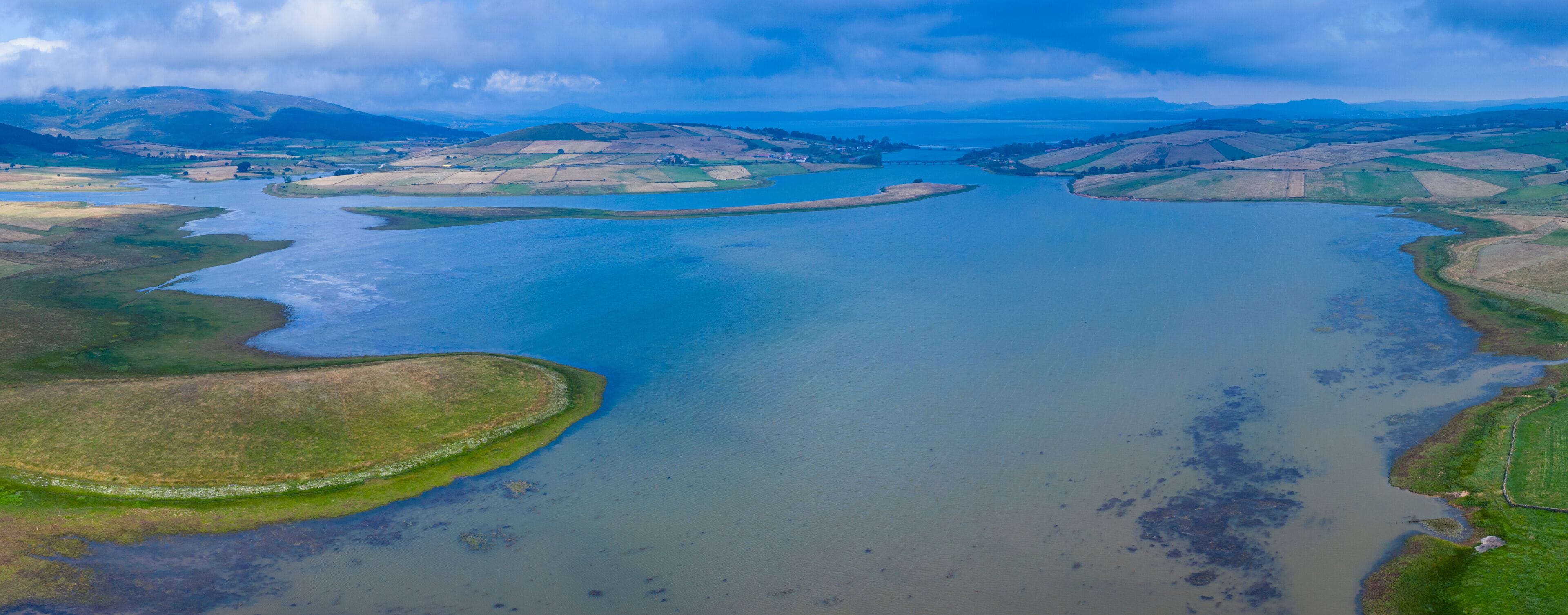 Ebro reservoir, Campoo Los Valles region, Cantabria, Spain, Europe