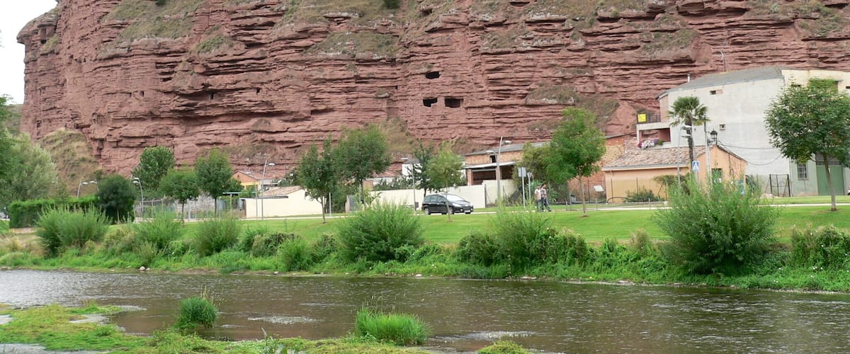 casas cueva en Nájera
